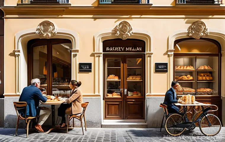 시각디자인에서의 타이포그래피 활용 - The Psychology of Fonts in Italian Life** "A vibrant, high-definition photograph capturing three...