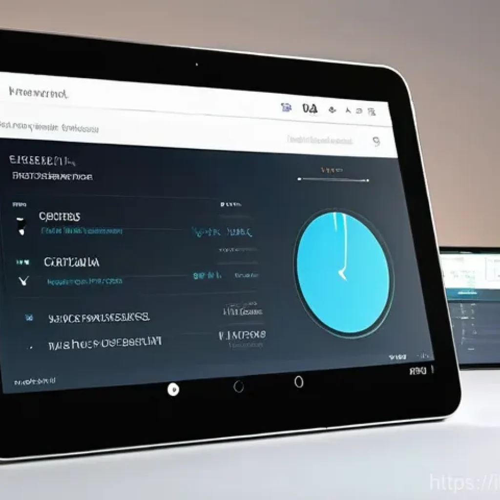 시각디자인과 인터페이스 디자인 - **Harmonious and Intuitive Digital Experience** A visually stunning, minimalist digital interfac...