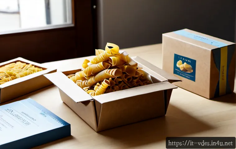 Home 17 시각디자인으로 제품 패키지 디자인 - Photorealistic Italian visual designer arranging premium packaging for artisanal pasta on a clean st...